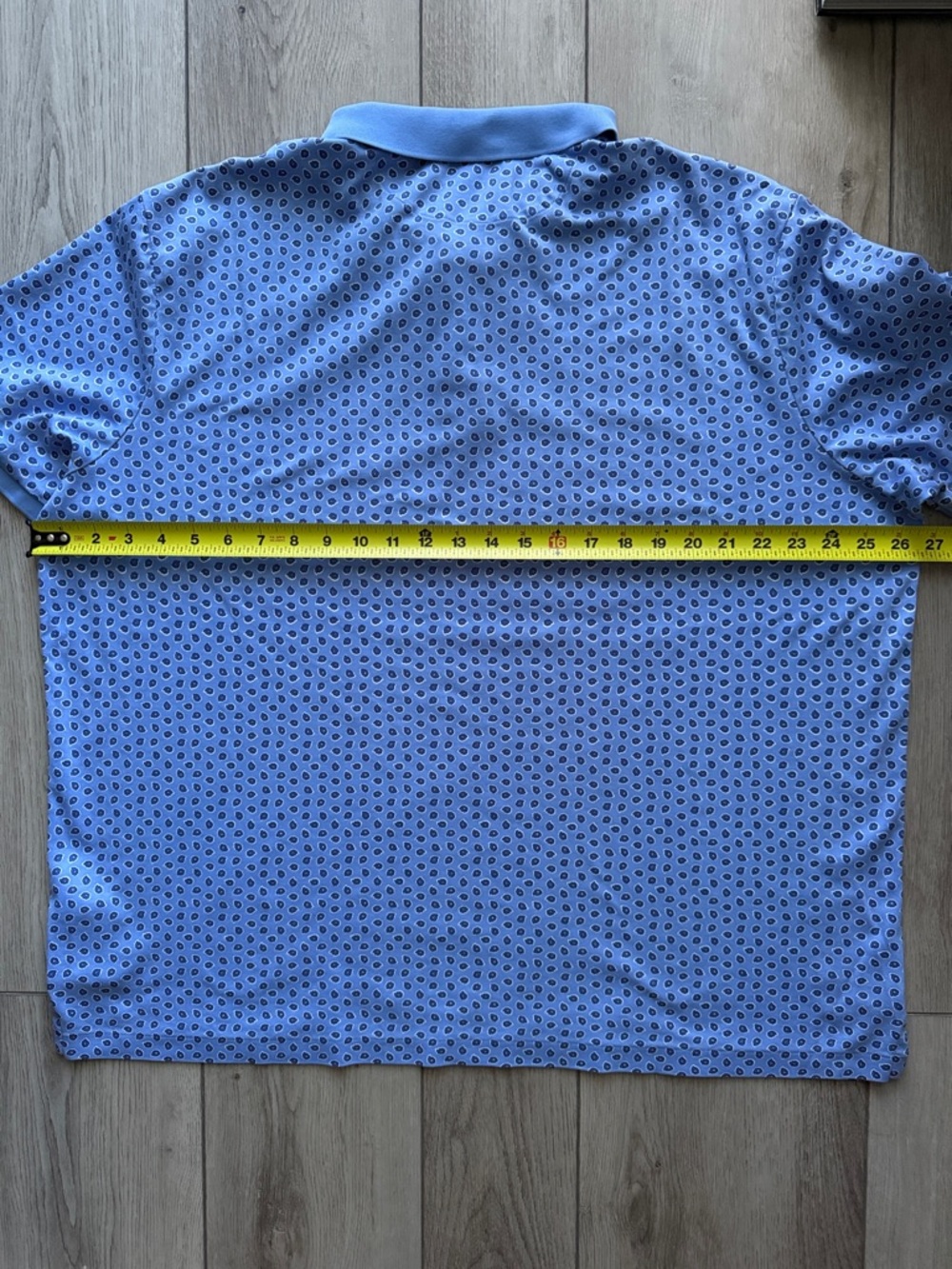 Polo by Ralph Lauren Light Blue Mini Dot Polo Shirt - Picture 5 of 6